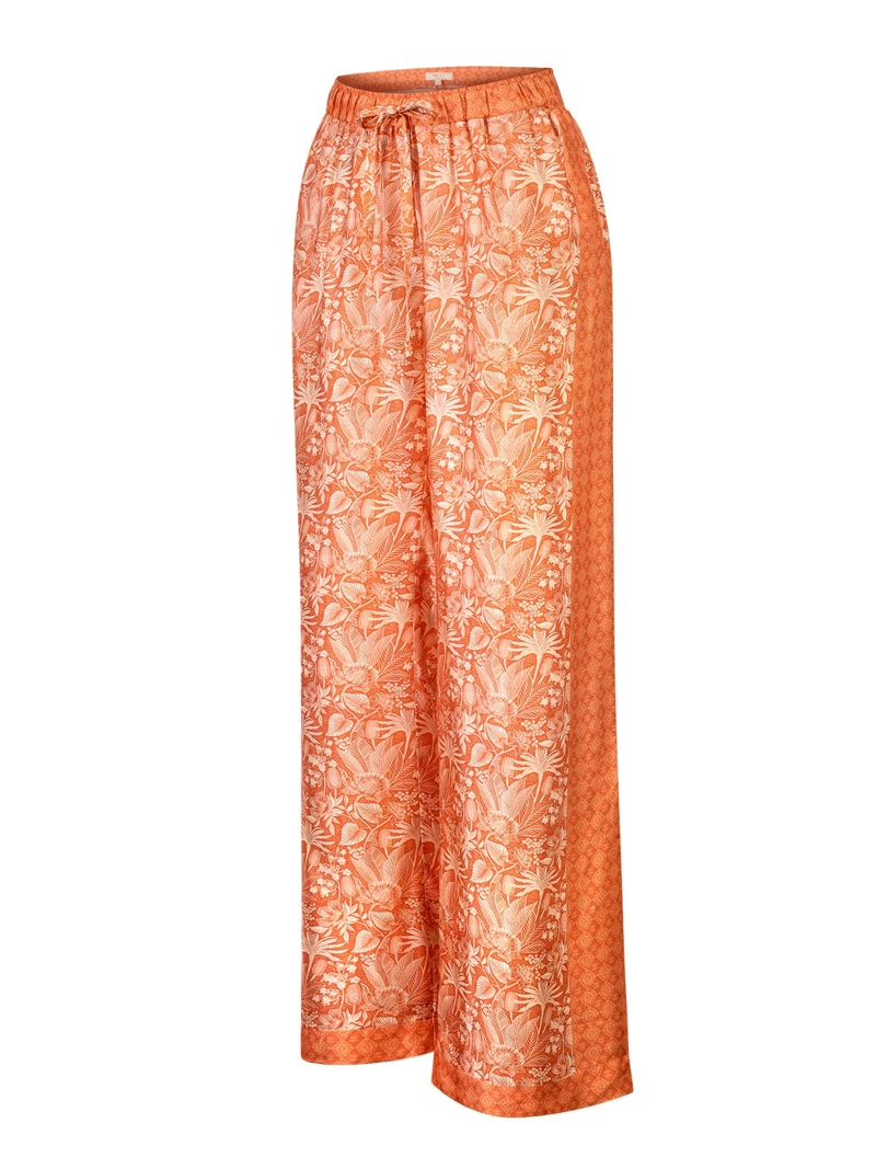 PANTALON RAYON MUJER LUNEA NARANJO ROCKFORD - 1