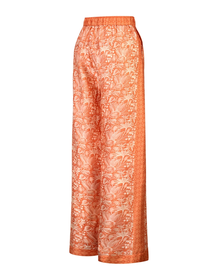 PANTALON RAYON MUJER LUNEA NARANJO ROCKFORD - 2