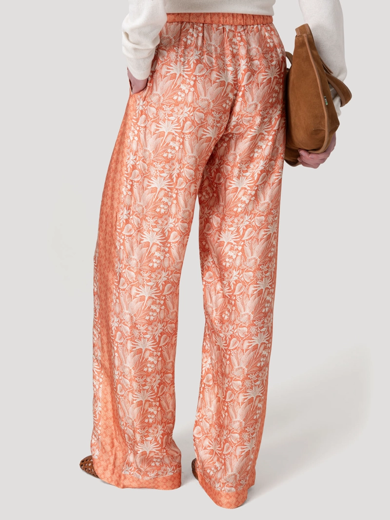 PANTALON RAYON MUJER LUNEA NARANJO ROCKFORD - 6