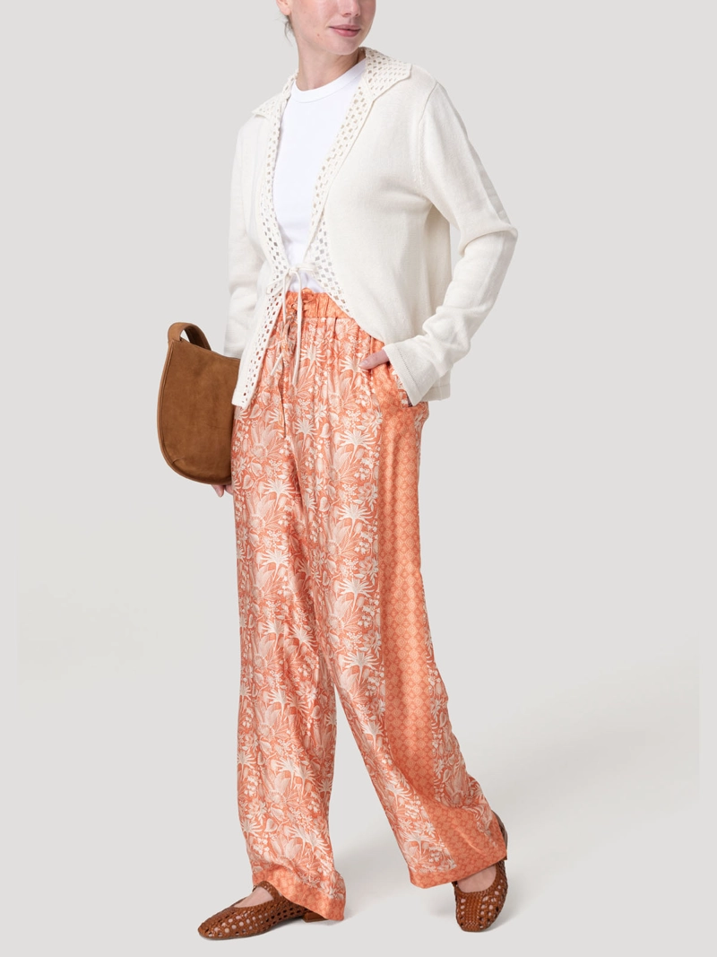 PANTALON RAYON MUJER LUNEA NARANJO ROCKFORD - 9