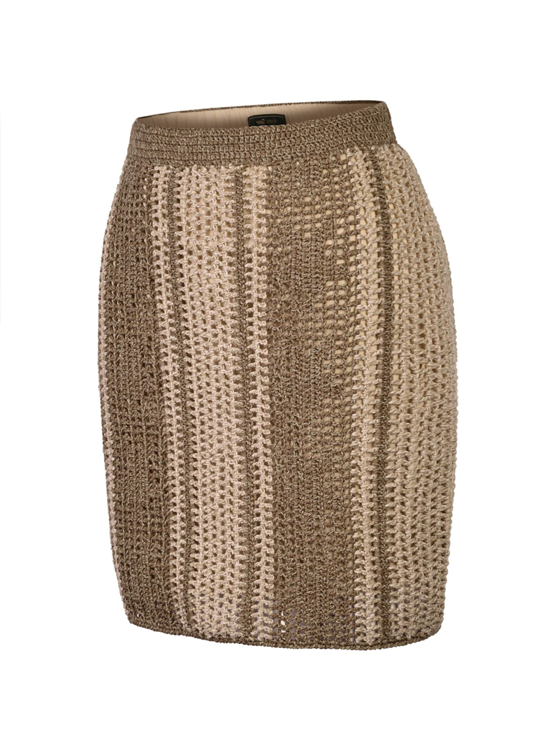 FALDA ALGODON ORGANICO MUJER NEREVIA BEIGE ROCKFORD - 1