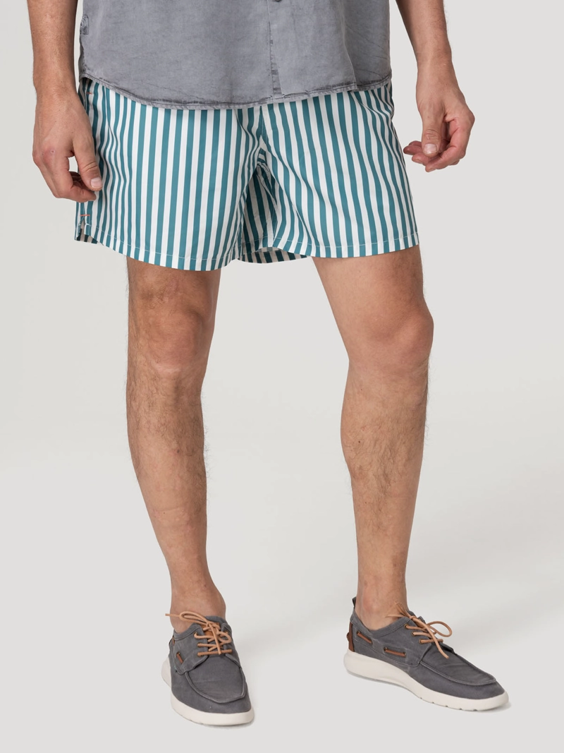 Traje De Baño Hombre Izam Celeste Rockford - 5
