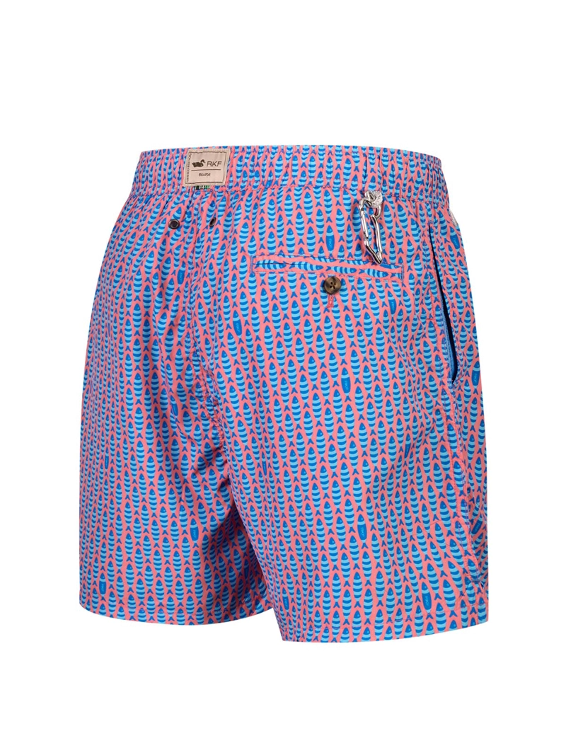 Traje De Baño Hombre Izam Rosado Rockford - 2
