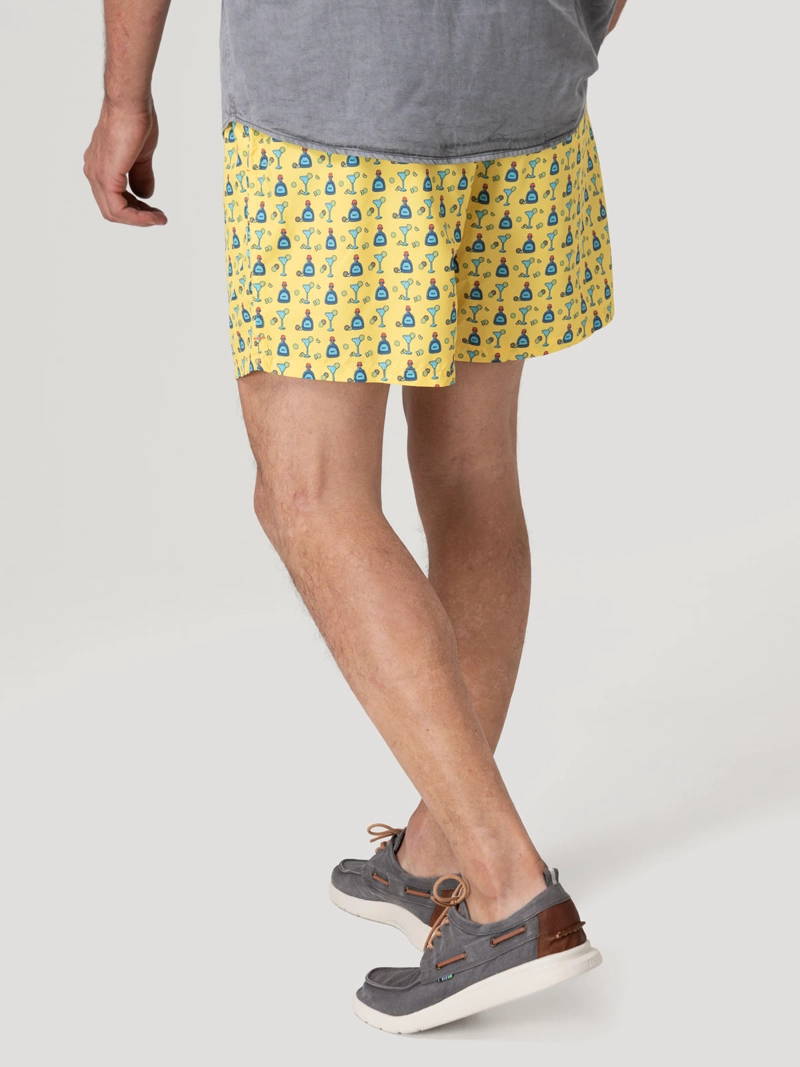 Traje De Baño Hombre Izam Amarillo Rockford - 6