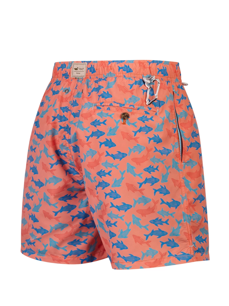 Traje De Baño Hombre Izam Naranjo Rockford - 2