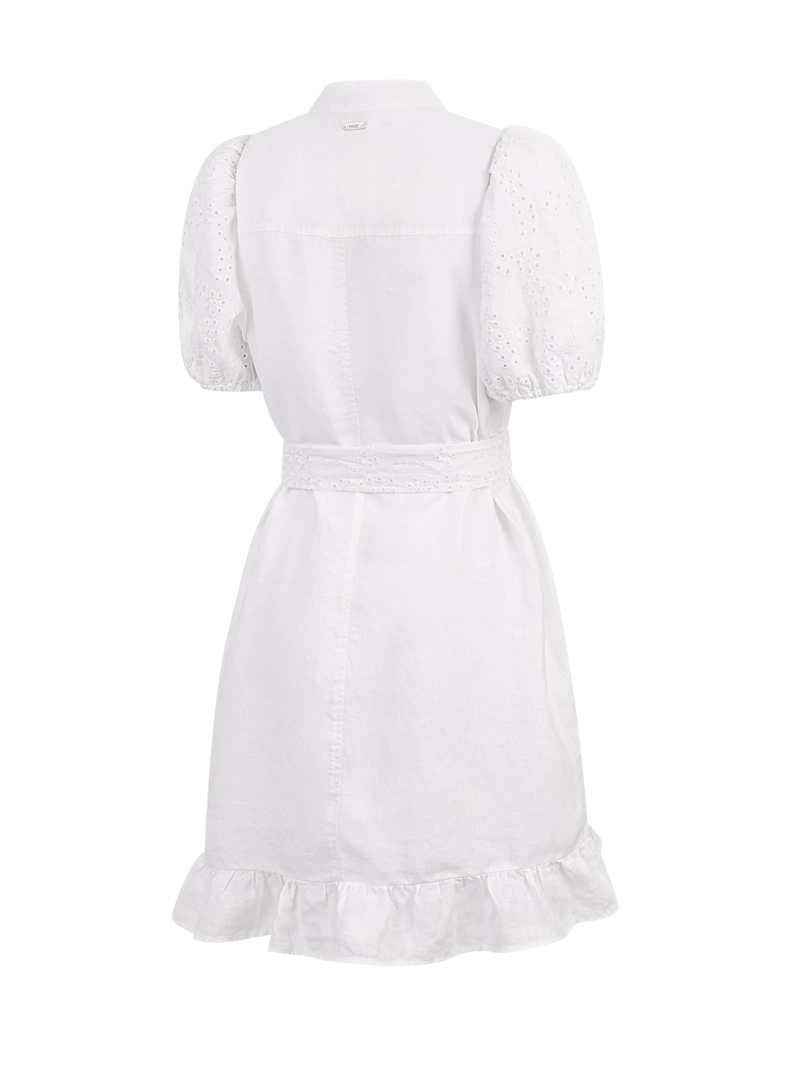 VESTIDO LINO MUJER EMBER BLANCO ROCKFORD - 2
