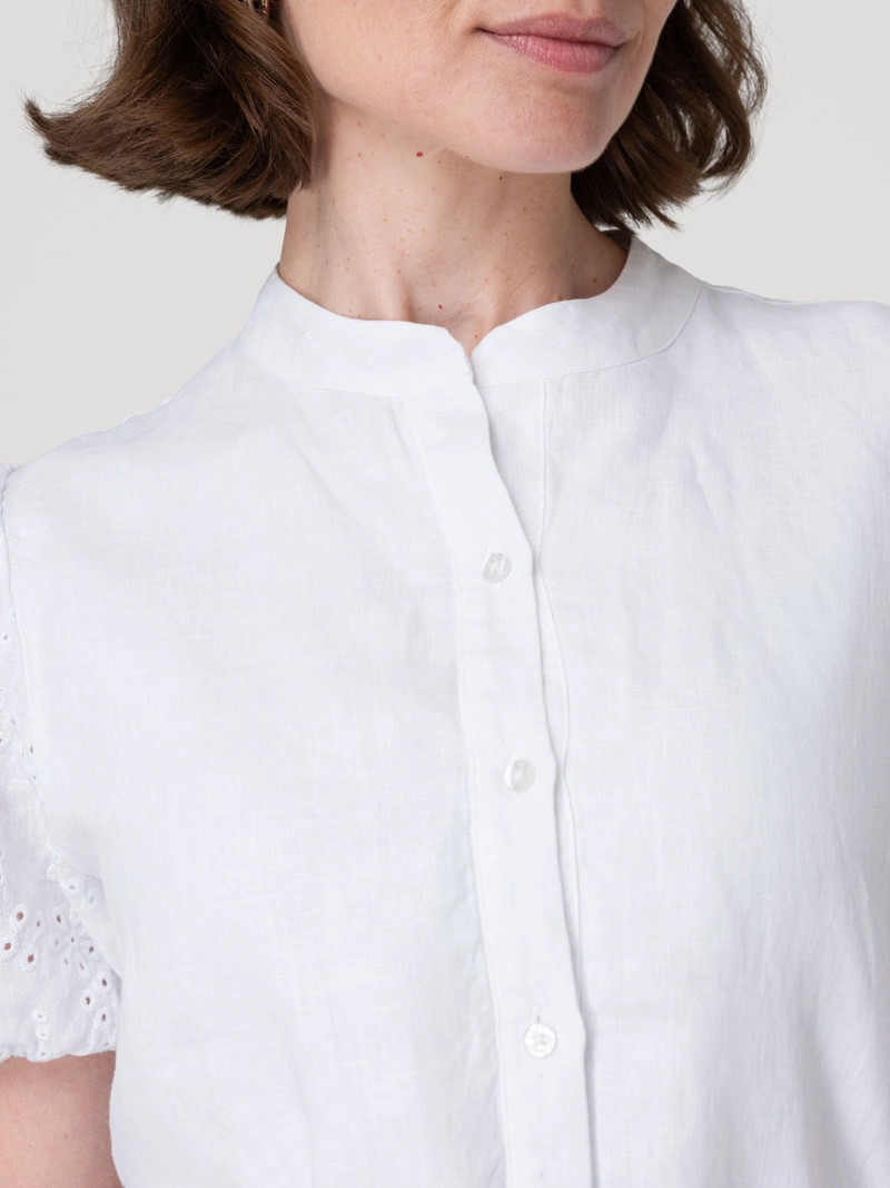 VESTIDO LINO MUJER EMBER BLANCO ROCKFORD - 8