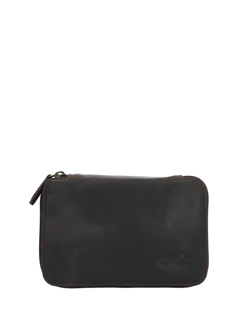ESTUCHE CUERO HOMBRE TC TECH ORGANIZER CAFE  ROCKFORD - 1