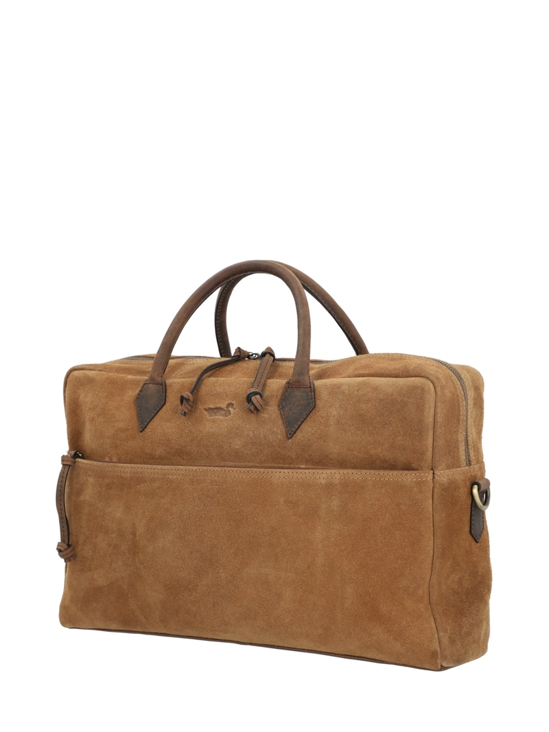 MALETIN CUERO HOMBRE SZ SHAW BAG TAN ROCKFORD - 2