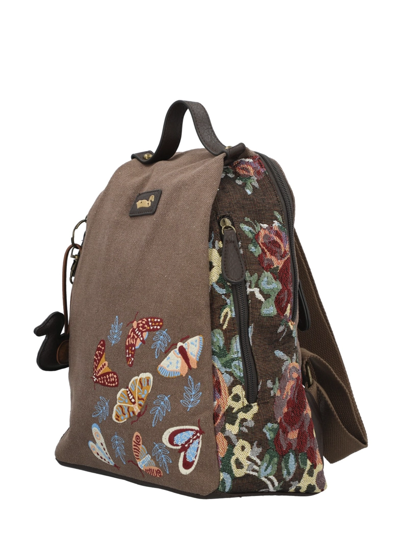 MOCHILA TEXTIL MUJER JOINT BACK CHOCOLATE ROCKFORD - 3