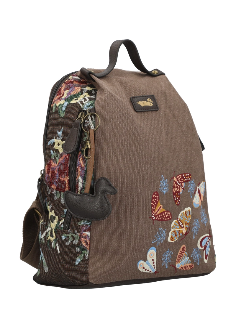MOCHILA TEXTIL MUJER JOINT BACK CHOCOLATE ROCKFORD - 5