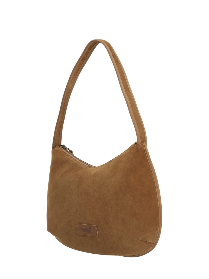 CARTERA CUERO MUJER LARA HOBO CARAMELO ROCKFORD - 2