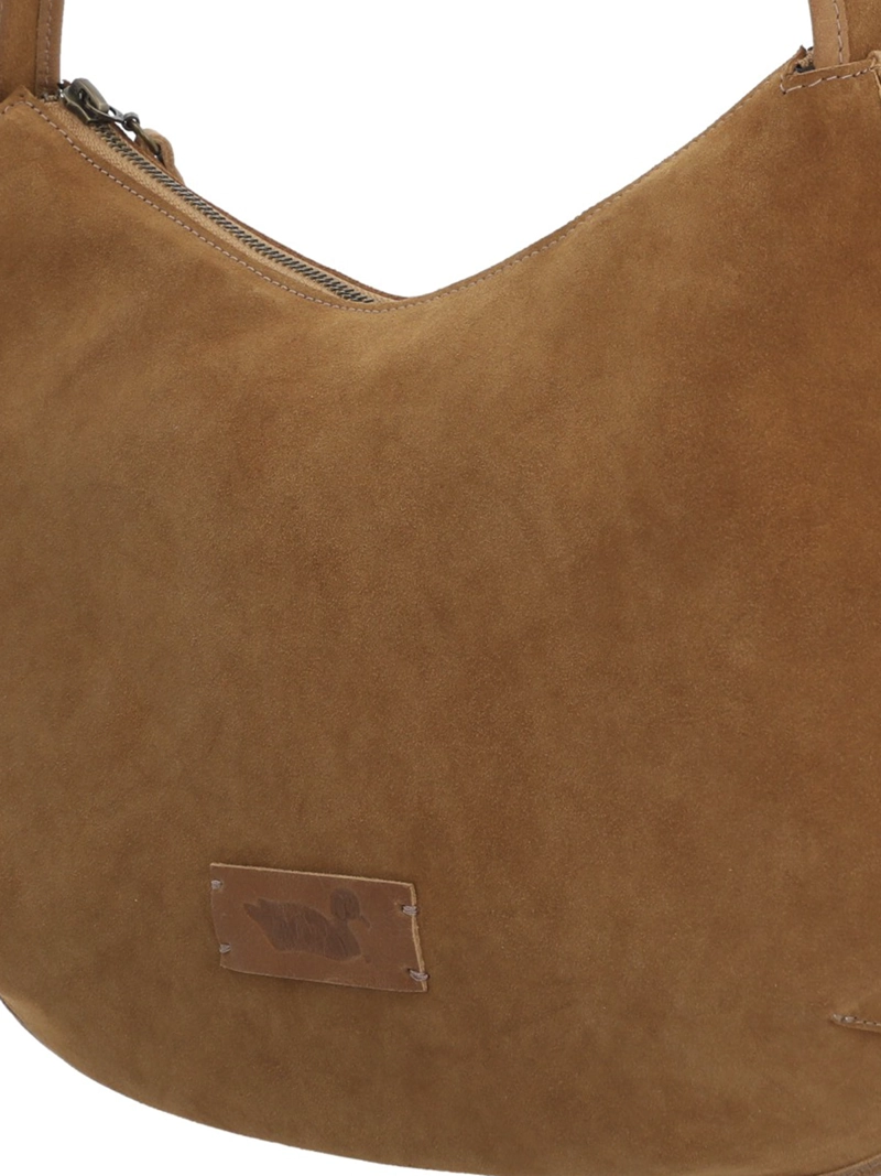 CARTERA CUERO MUJER LARA HOBO CARAMELO ROCKFORD - 4