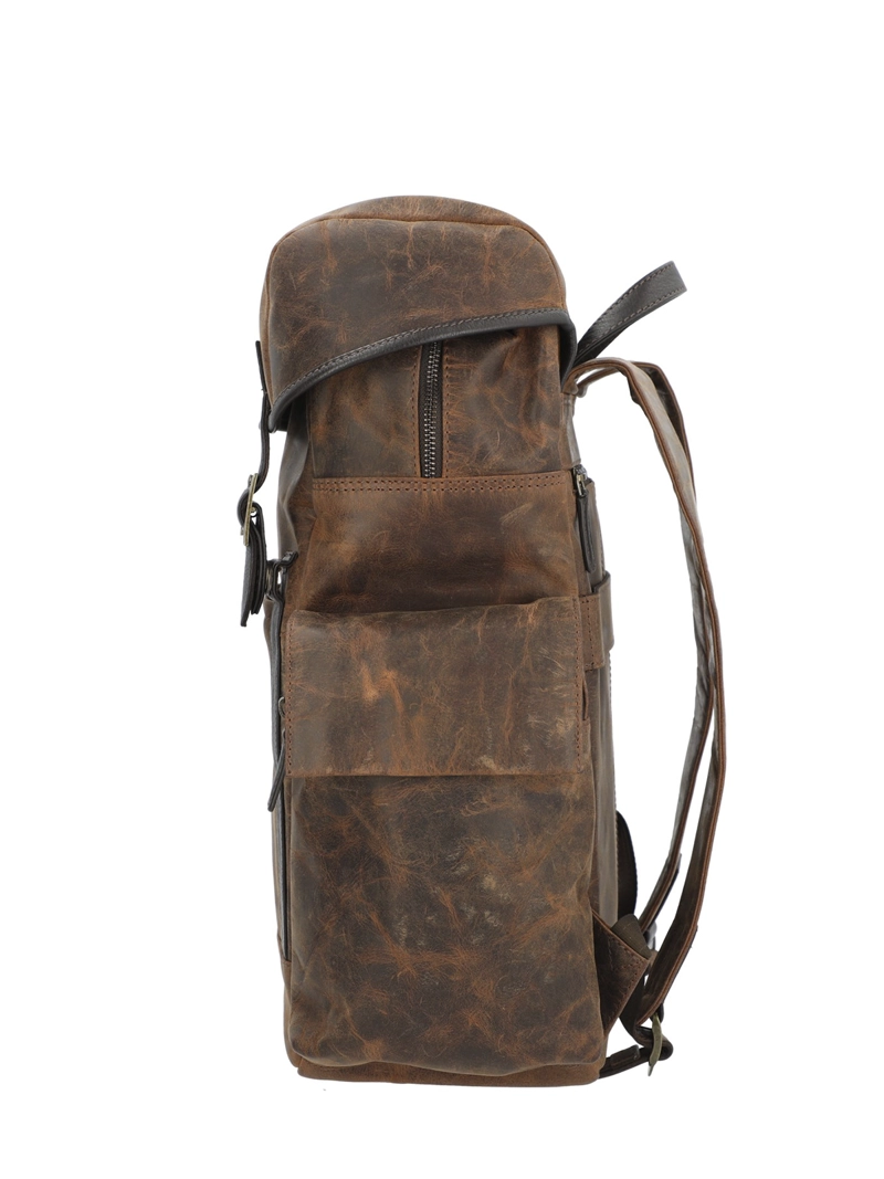 MOCHILA CUERO HOMBRE OH STEPHEN BACK CAFE  ROCKFORD - 6