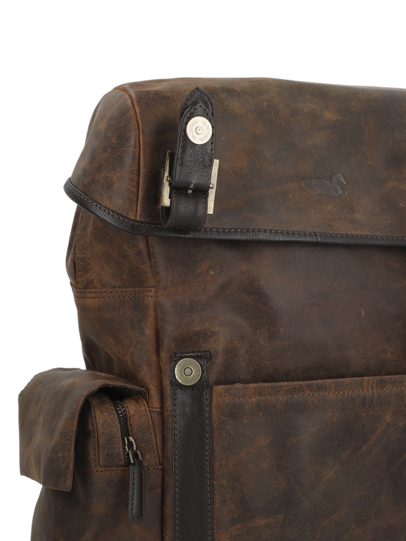 MOCHILA CUERO HOMBRE OH STEPHEN BACK CAFE  ROCKFORD - 8