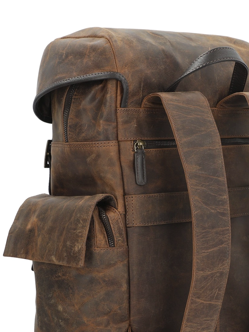 MOCHILA CUERO HOMBRE OH STEPHEN BACK CAFE  ROCKFORD - 9