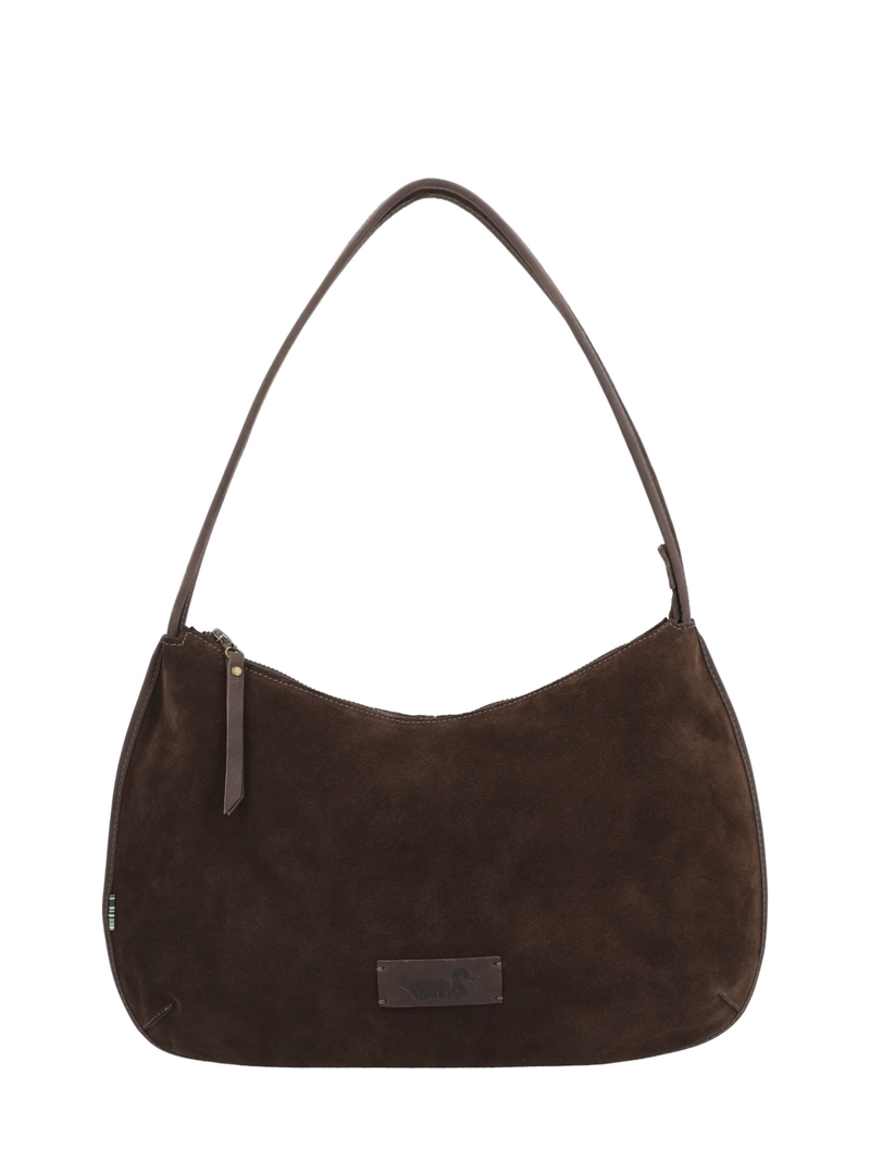 CARTERA CUERO MUJER LARA HOBO CHOCOLATE ROCKFORD - 1