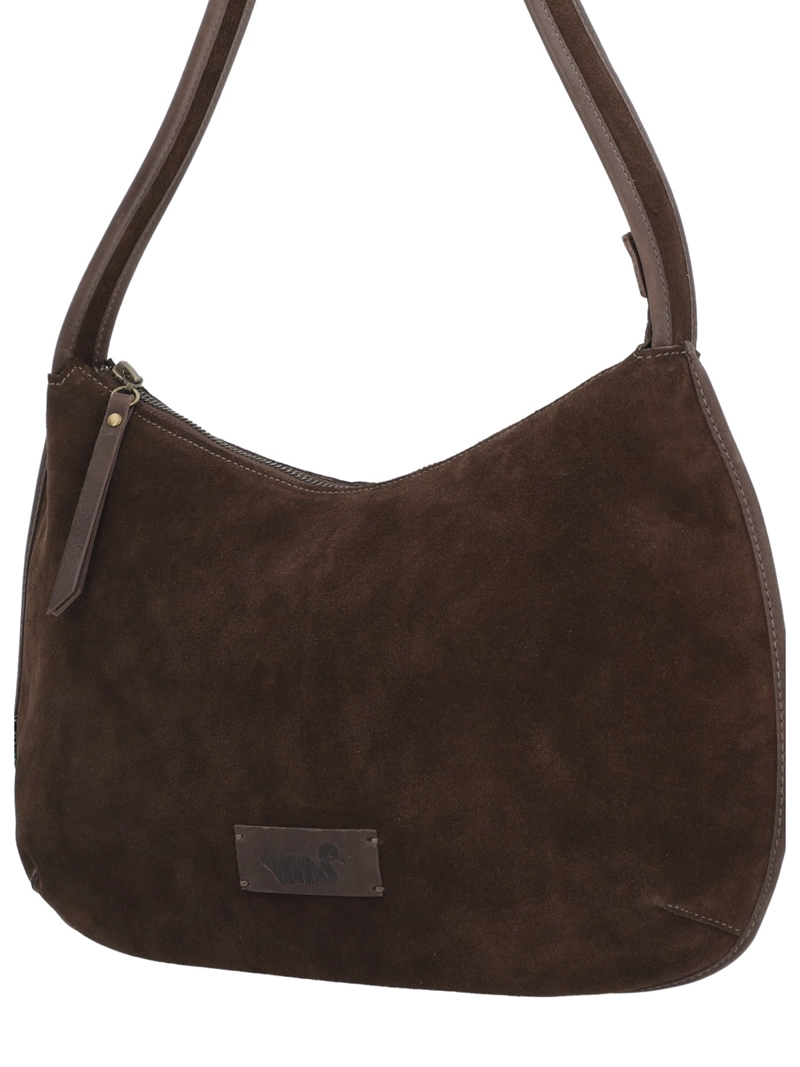 CARTERA CUERO MUJER LARA HOBO CHOCOLATE ROCKFORD - 3