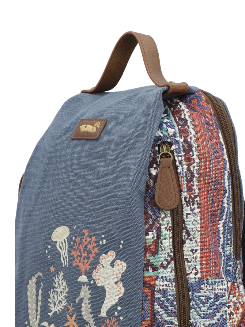 MOCHILA TEXTIL MUJER JOINT BACK AZUL ROCKFORD - 2