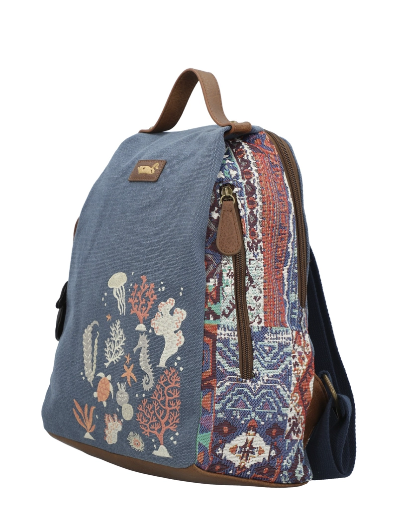 MOCHILA TEXTIL MUJER JOINT BACK AZUL ROCKFORD - 3