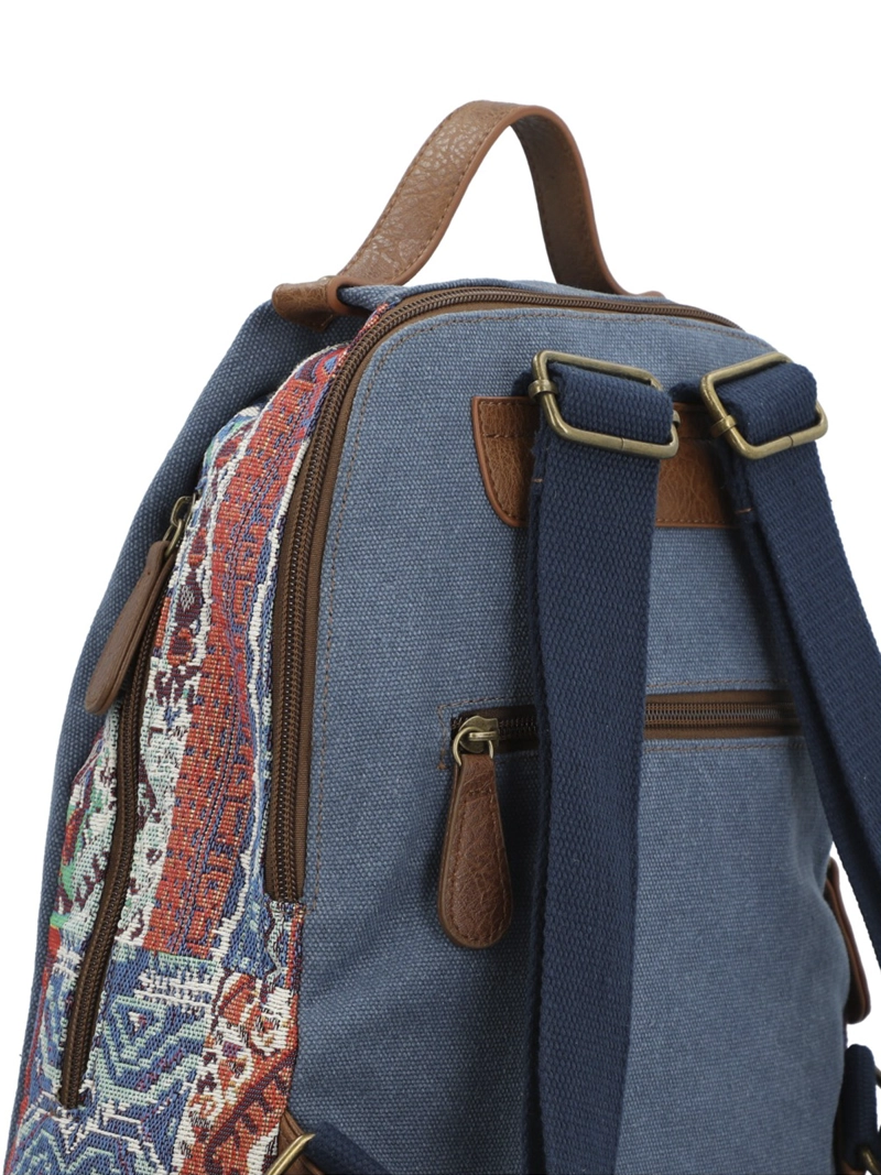 MOCHILA TEXTIL MUJER JOINT BACK AZUL ROCKFORD - 6