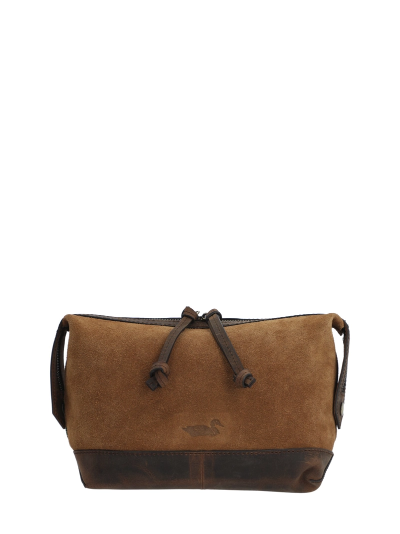 NECESER CUERO HOMBRE SZ SHAW TOILETRY TAN ROCKFORD - 1