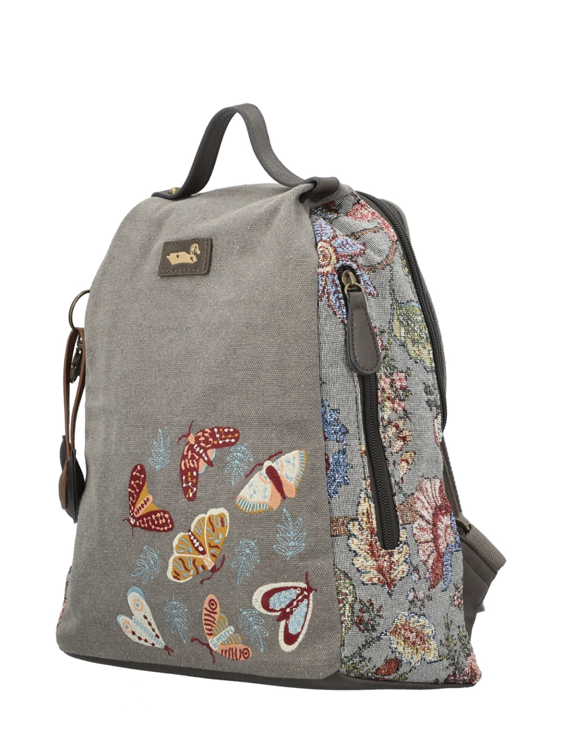 MOCHILA TEXTIL MUJER JOINT BACK GRIS ROCKFORD - 2