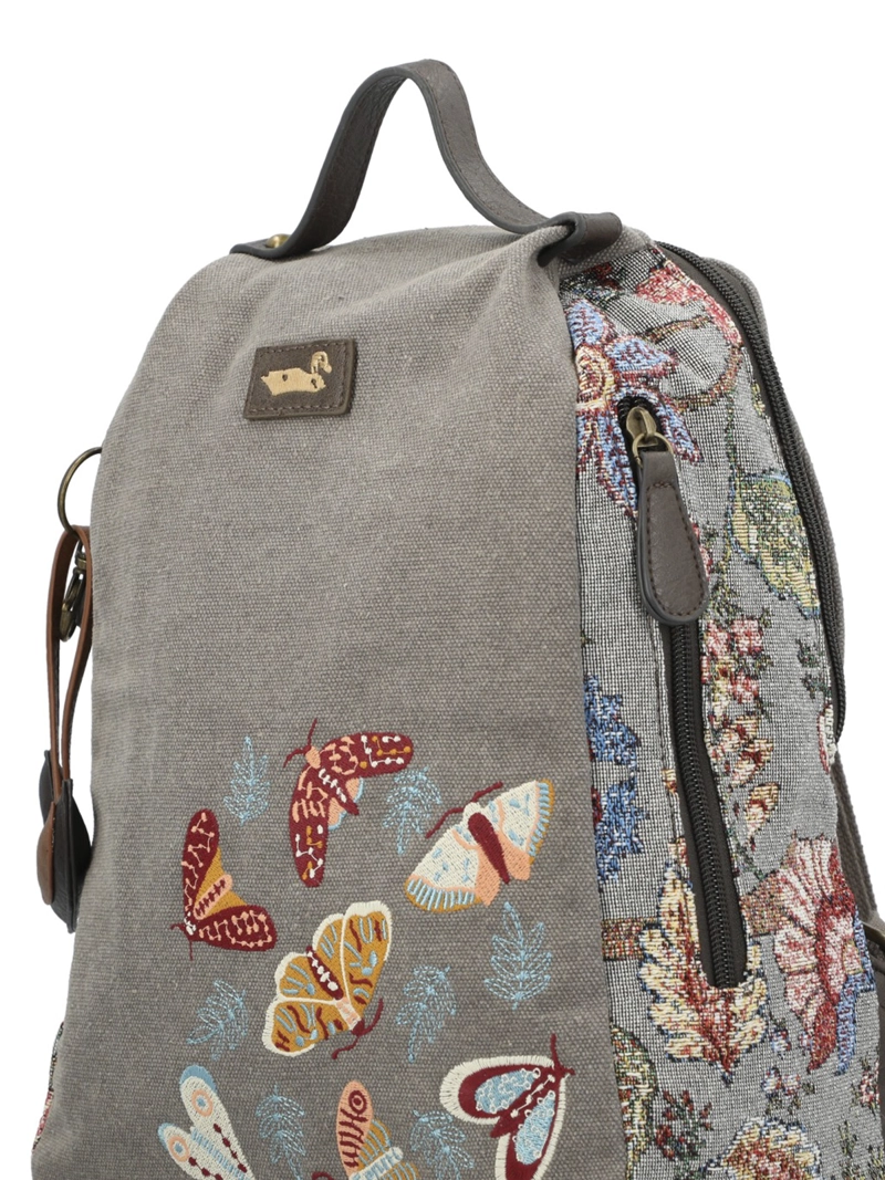 MOCHILA TEXTIL MUJER JOINT BACK GRIS ROCKFORD - 3