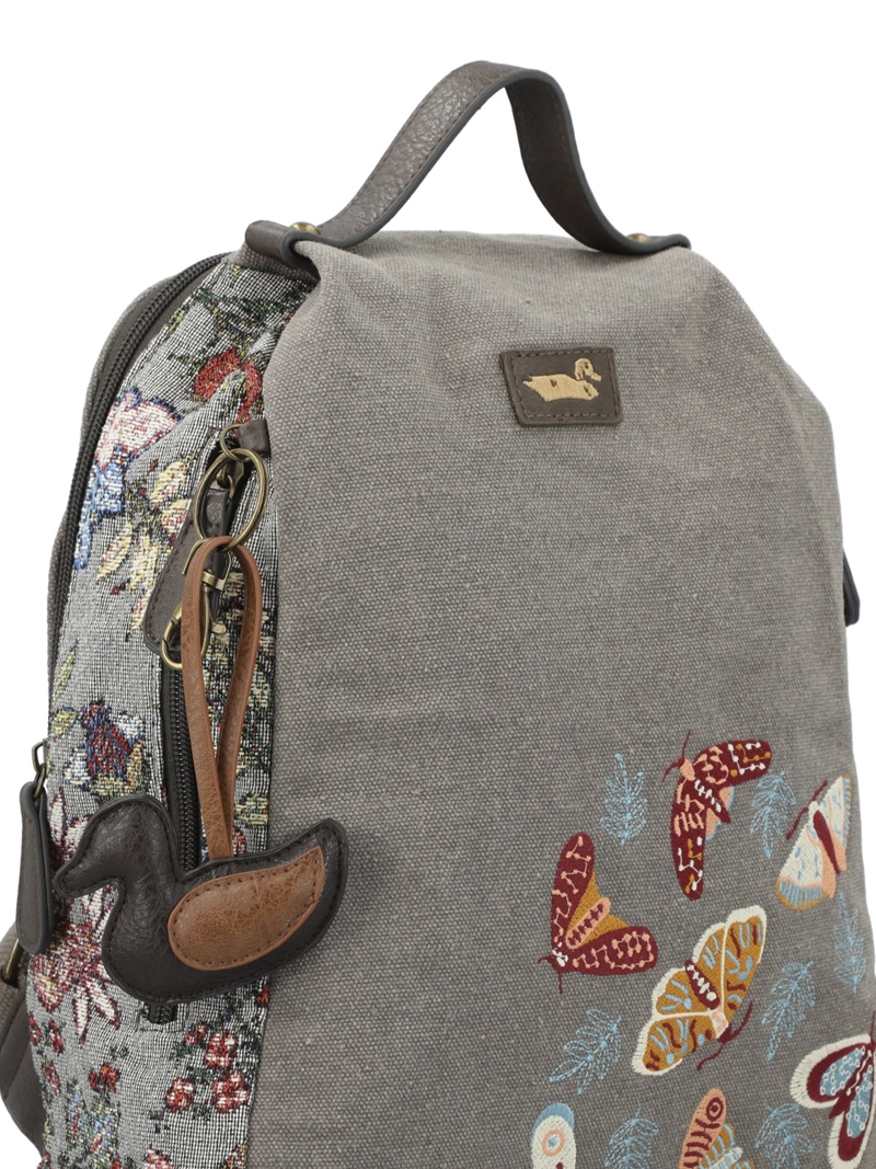 MOCHILA TEXTIL MUJER JOINT BACK GRIS ROCKFORD - 4