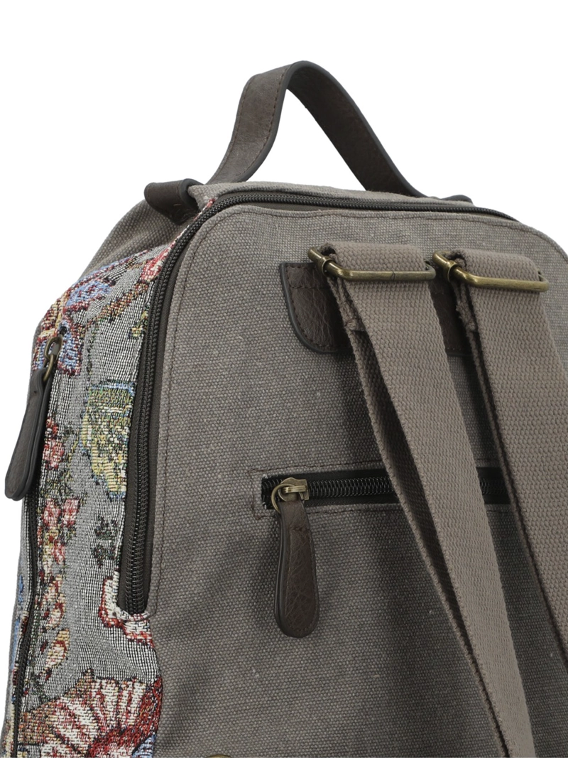 MOCHILA TEXTIL MUJER JOINT BACK GRIS ROCKFORD - 5