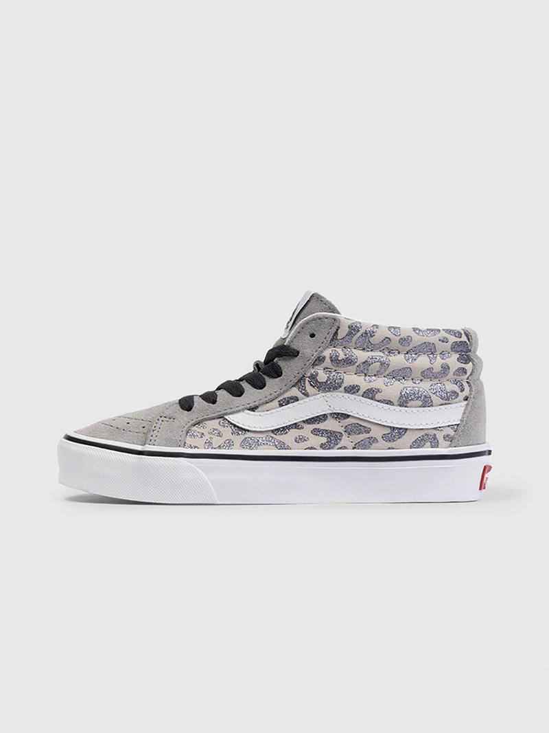 ZAPATILLA JUNIOR (8 A 14 AÑOS) SK8-MID GRIS VANS - 1