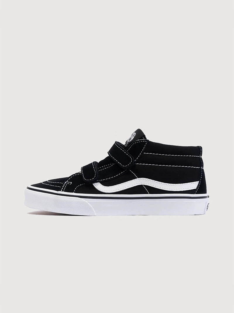 ZAPATILLA JUNIOR (8 A 14 AÑOS) SK8-MID V NEGRO VANS - 1
