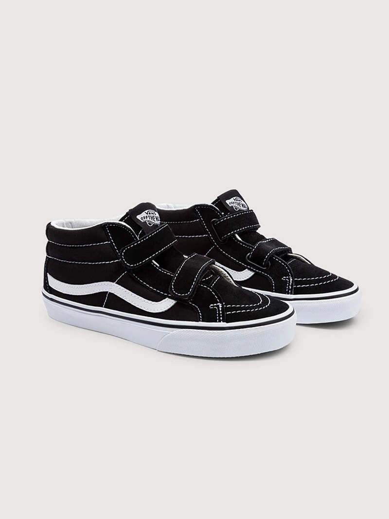 ZAPATILLA JUNIOR (8 A 14 AÑOS) SK8-MID V NEGRO VANS - 2