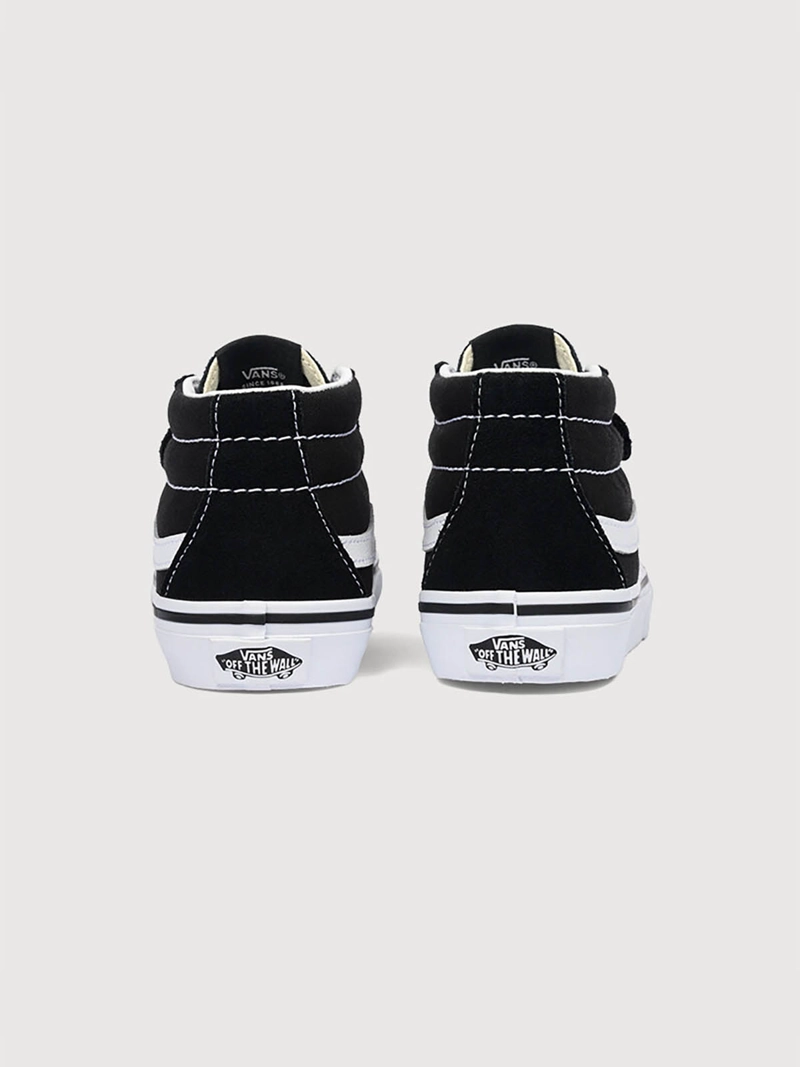 ZAPATILLA JUNIOR (8 A 14 AÑOS) SK8-MID V NEGRO VANS - 5