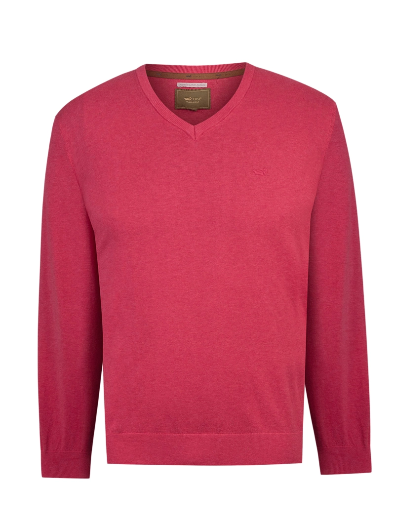 SWEATER ALGODON ORGANICO HOMBRE ANGRIV ROSADO ROCKFORD - 1