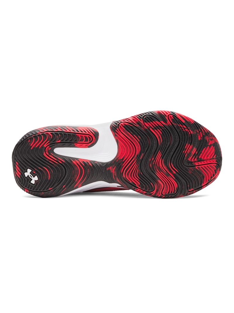 ZAPATILLA UNISEX UA GS LOCKDOWN 8 ROJO UNDER ARMOUR - 4