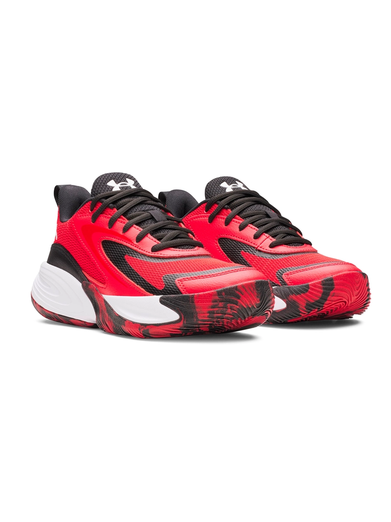 ZAPATILLA UNISEX UA GS LOCKDOWN 8 ROJO UNDER ARMOUR - 6