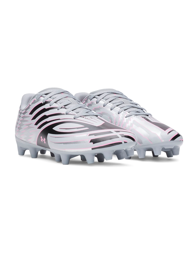 ZAPATILLA NIÑO SHADOW CLUB 4 FG JR GRIS UNDER ARMOUR - 6