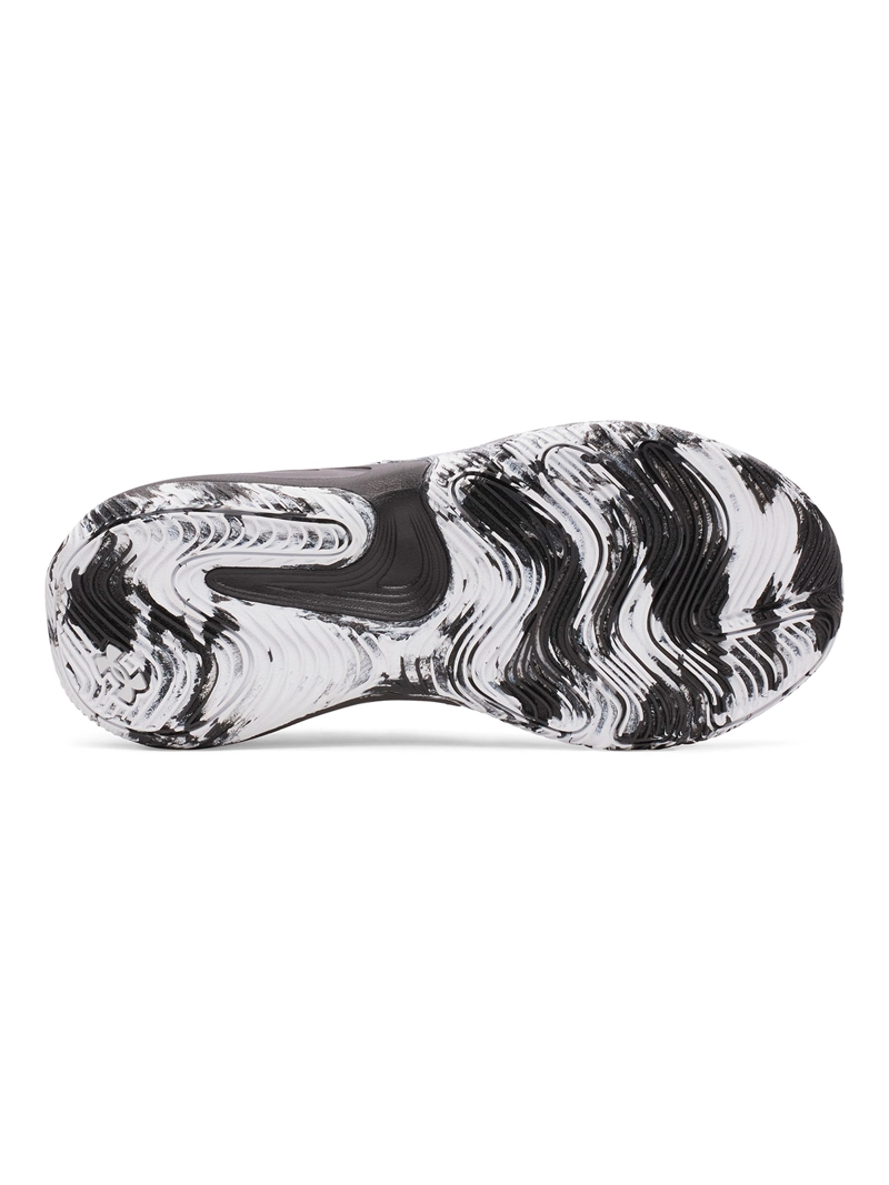 ZAPATILLA UNISEX UA GS LOCKDOWN 8 NEGRO UNDER ARMOUR - 4