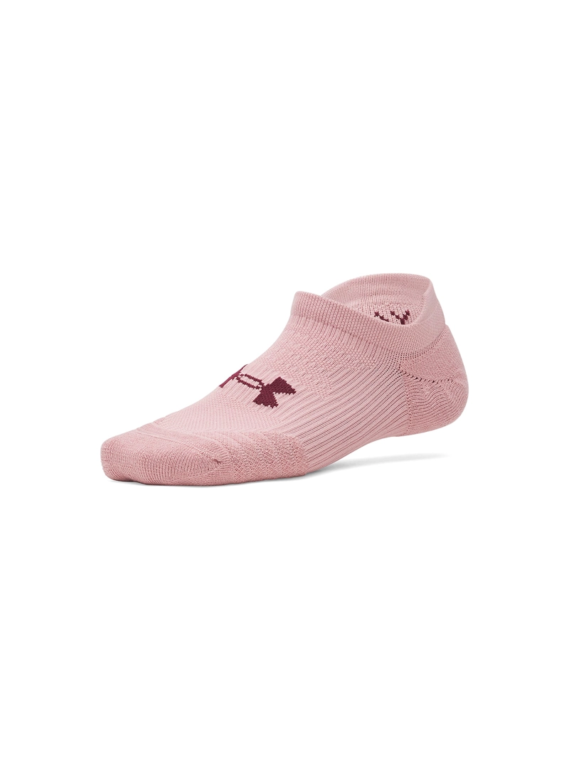CALCETIN PLAY UP NO-SHOW TAB ROSADA MUJER UNDER ARMOUR - 1