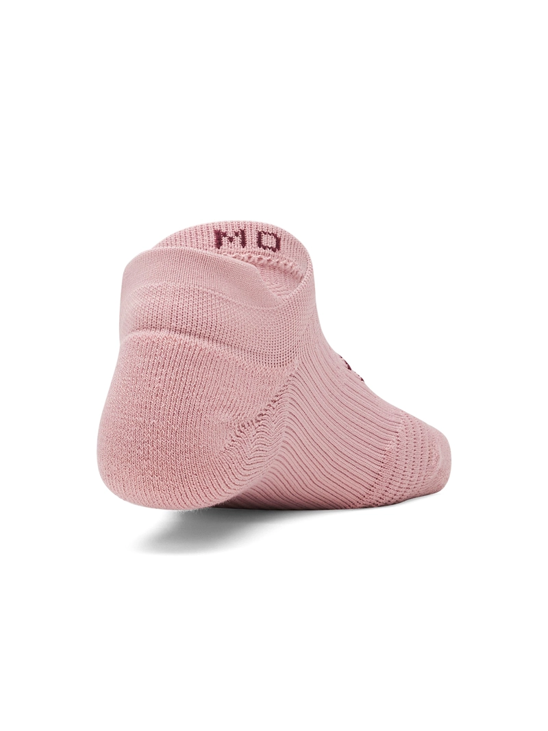 CALCETIN PLAY UP NO-SHOW TAB ROSADA MUJER UNDER ARMOUR - 2
