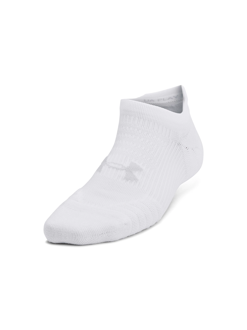 CALCETIN PLAY UP NO-SHOW TAB BLANCA MUJER UNDER ARMOUR - 1