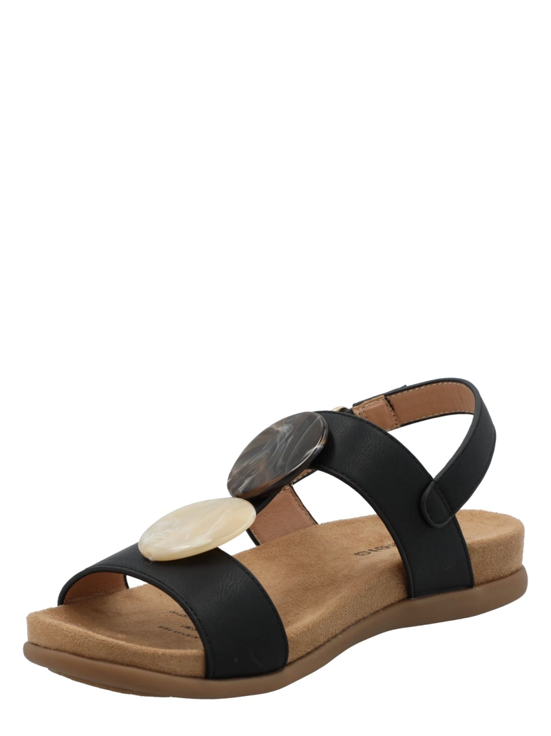 SANDALIA MUJER MARGOT NEGRO AZALEIA - 5