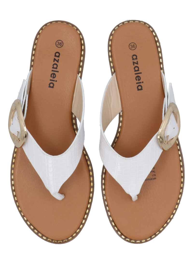 SANDALIA MUJER MIRABEL BLANCO AZALEIA - 8