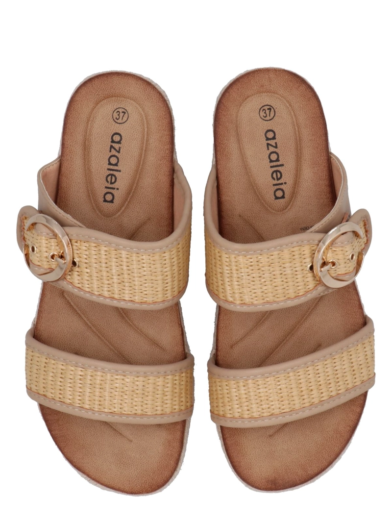 SANDALIA MUJER LAURA BEIGE AZALEIA - 8
