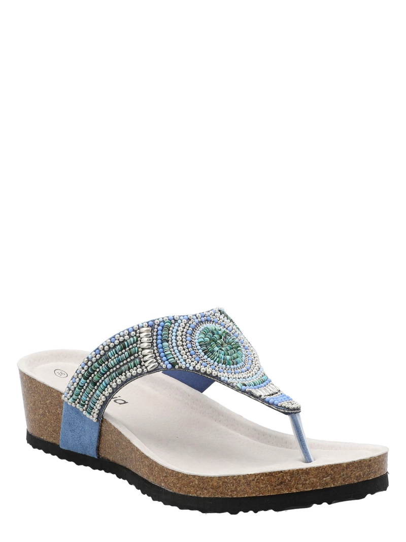 SANDALIA MUJER PALOMA DENIM AZALEIA - 1
