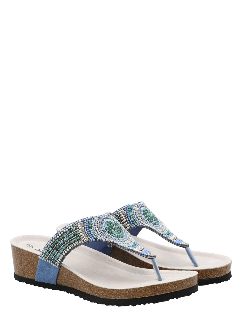 SANDALIA MUJER PALOMA DENIM AZALEIA - 9