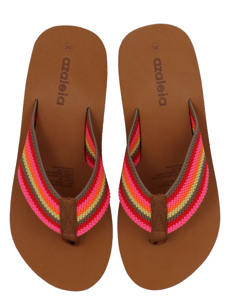 HAWAIANA MUJER CALADIA ROJO AZALEIA - 8