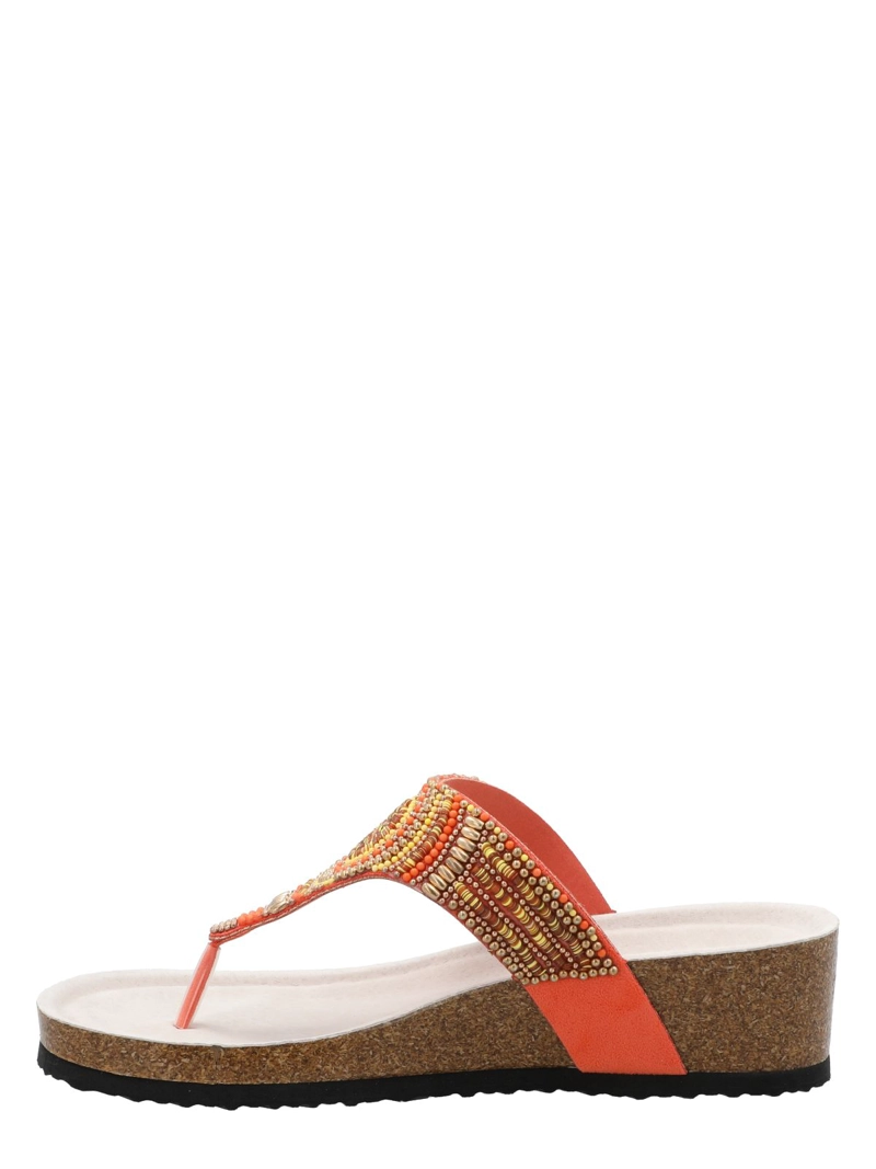 SANDALIA MUJER PALOMA NARANJA AZALEIA - 6