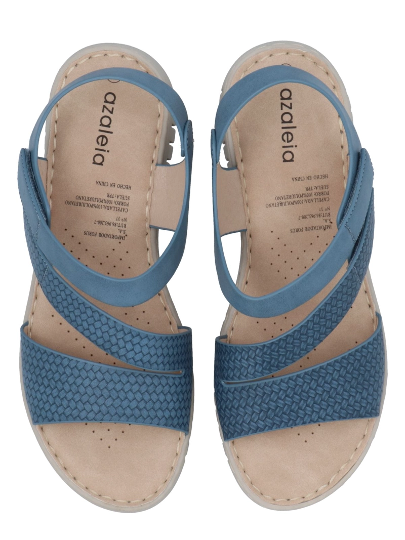 SANDALIA MUJER FORMENTERA DENIM AZALEIA - 8